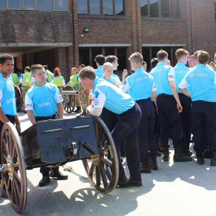 JUNIOR LEADERS FIELD GUN COMPETITION