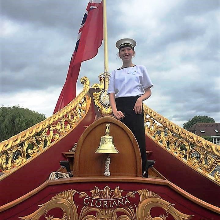 CADET SECURES SUMMER JOB ON GLORIANA