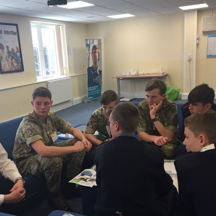 YOUNG PEOPLE ENJOY CADET CONFERENCE